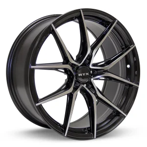 RTX Wheels – Slick – Black – 16″x7″ 40mm – Summer Wheels – 082918
